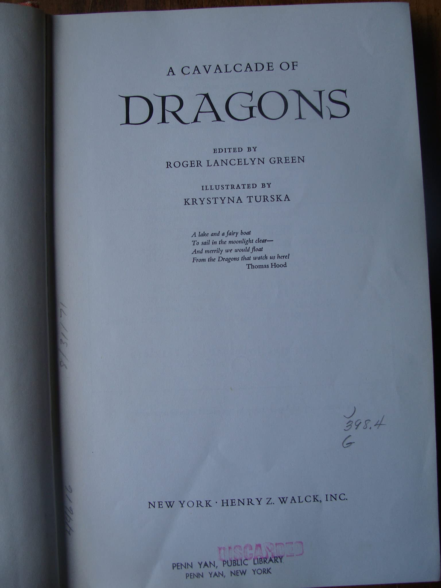A Cavalcade of Dragons by Roger Lancelyn Green | Goodreads