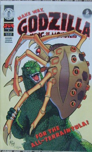 Godzilla King of the Monsters #5 book cover