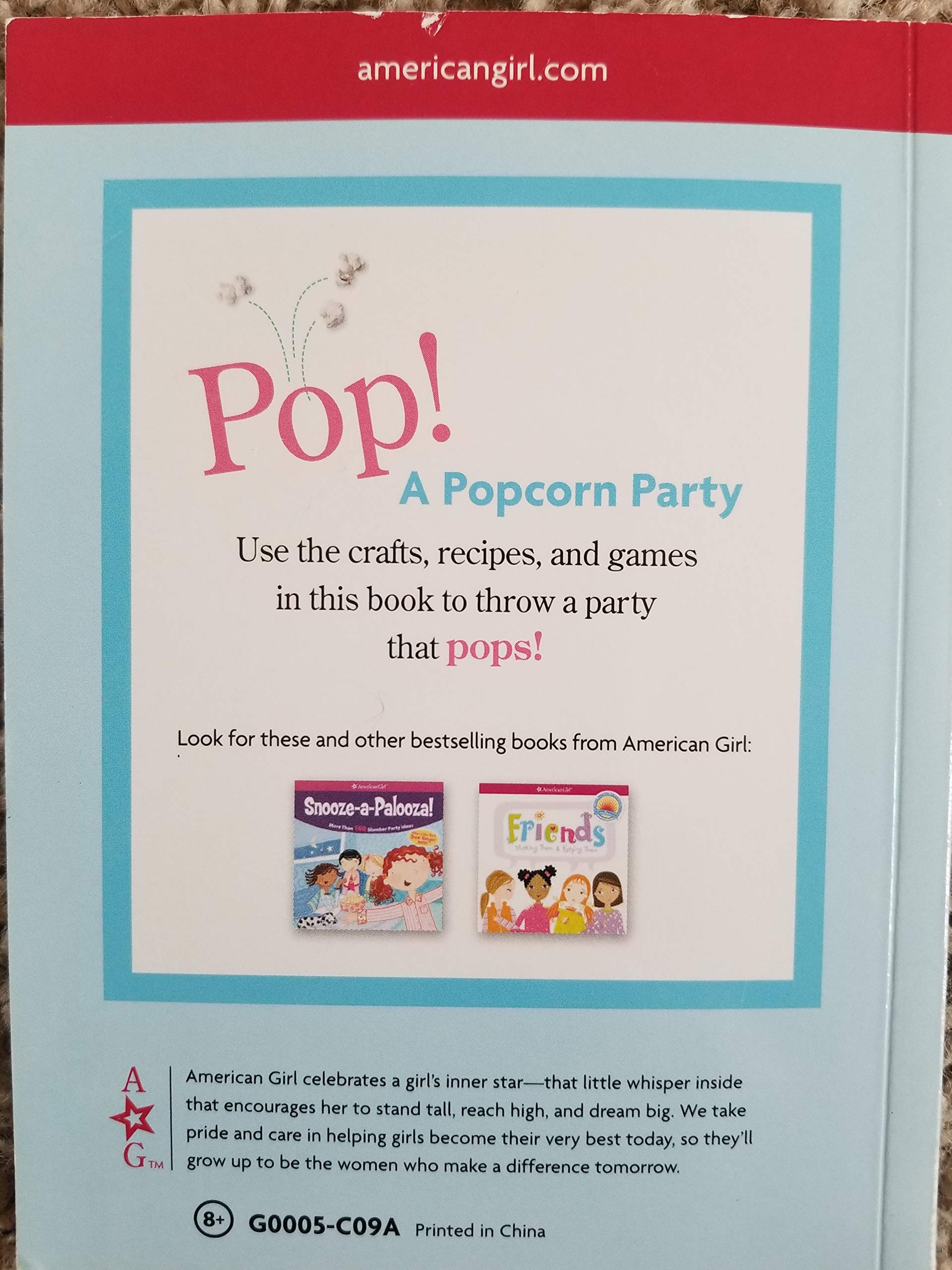 Pop!: A Popcorn Party by American Girl | Goodreads