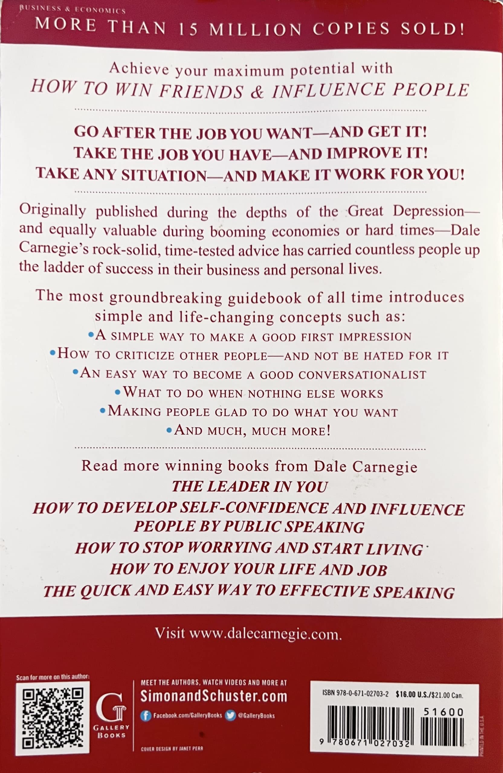 How to Win Friends and Influence People book cover