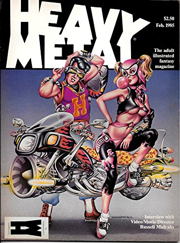 Heavy Metal, February 1985 book cover