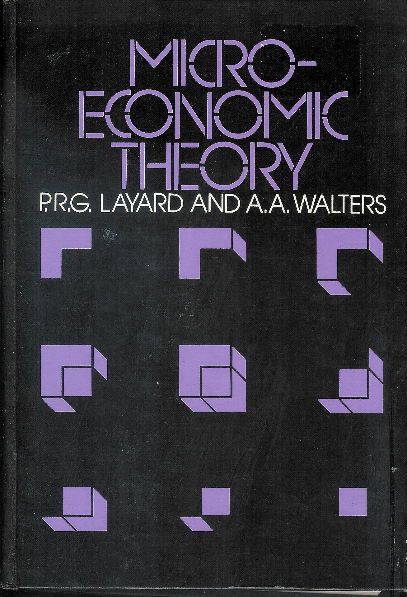 Microeconomic Theory by Richard Layard | Goodreads