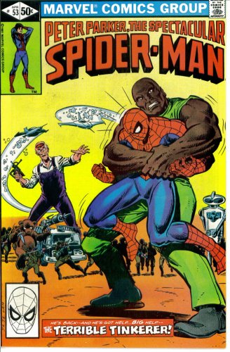 Peter Parker, The Spectacular Spider-Man (1976-1998) #53 book cover