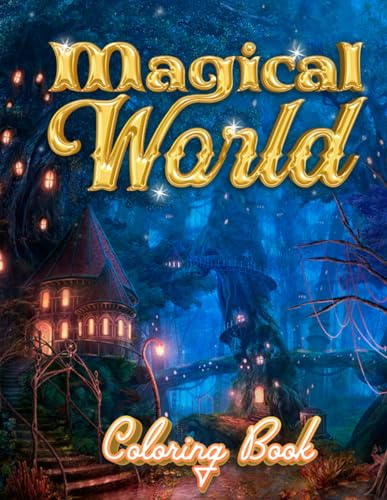 Magical World Coloring Books: Fun Cartoons and Cute Pictures Coloring ...