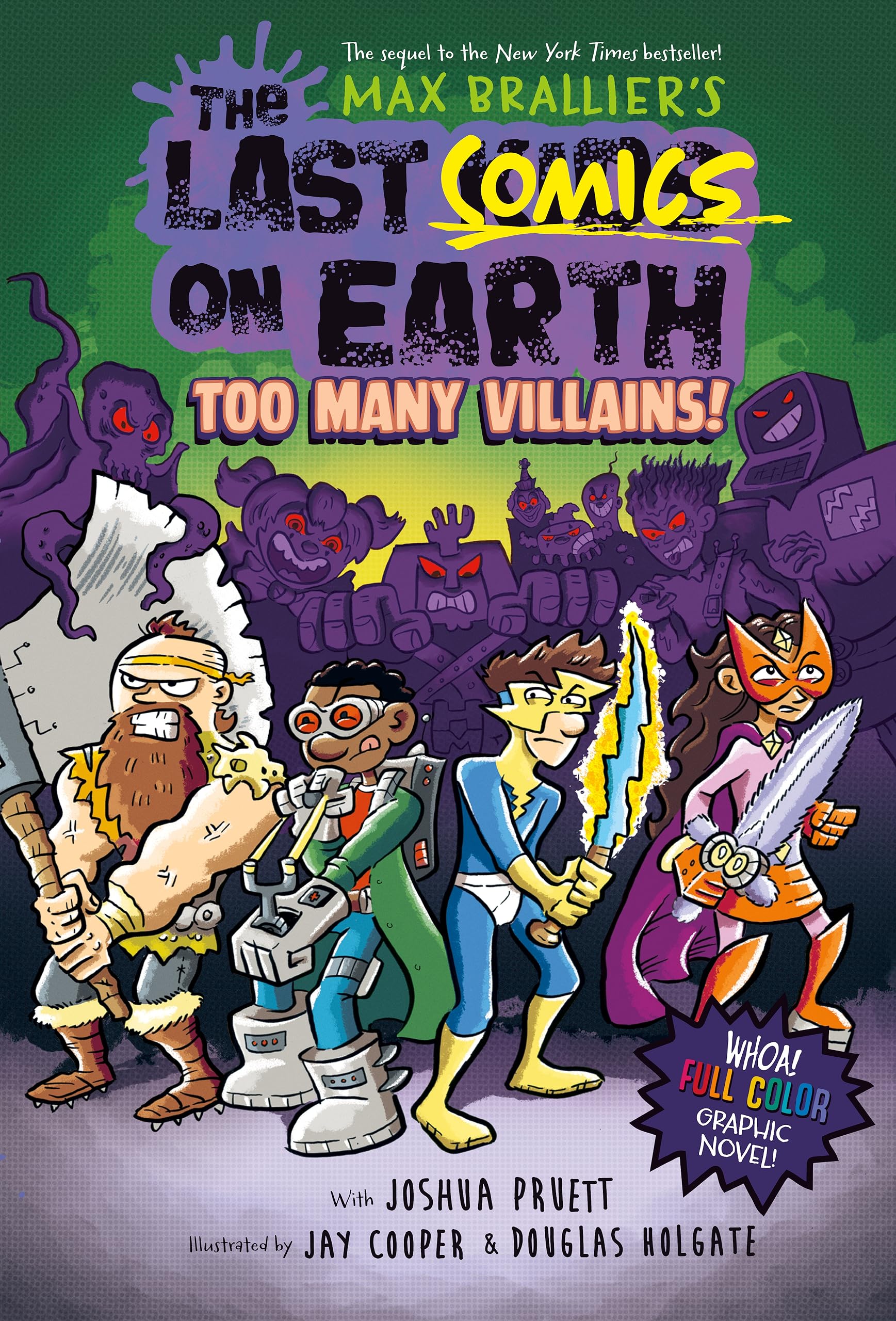 Too Many Villains! book cover