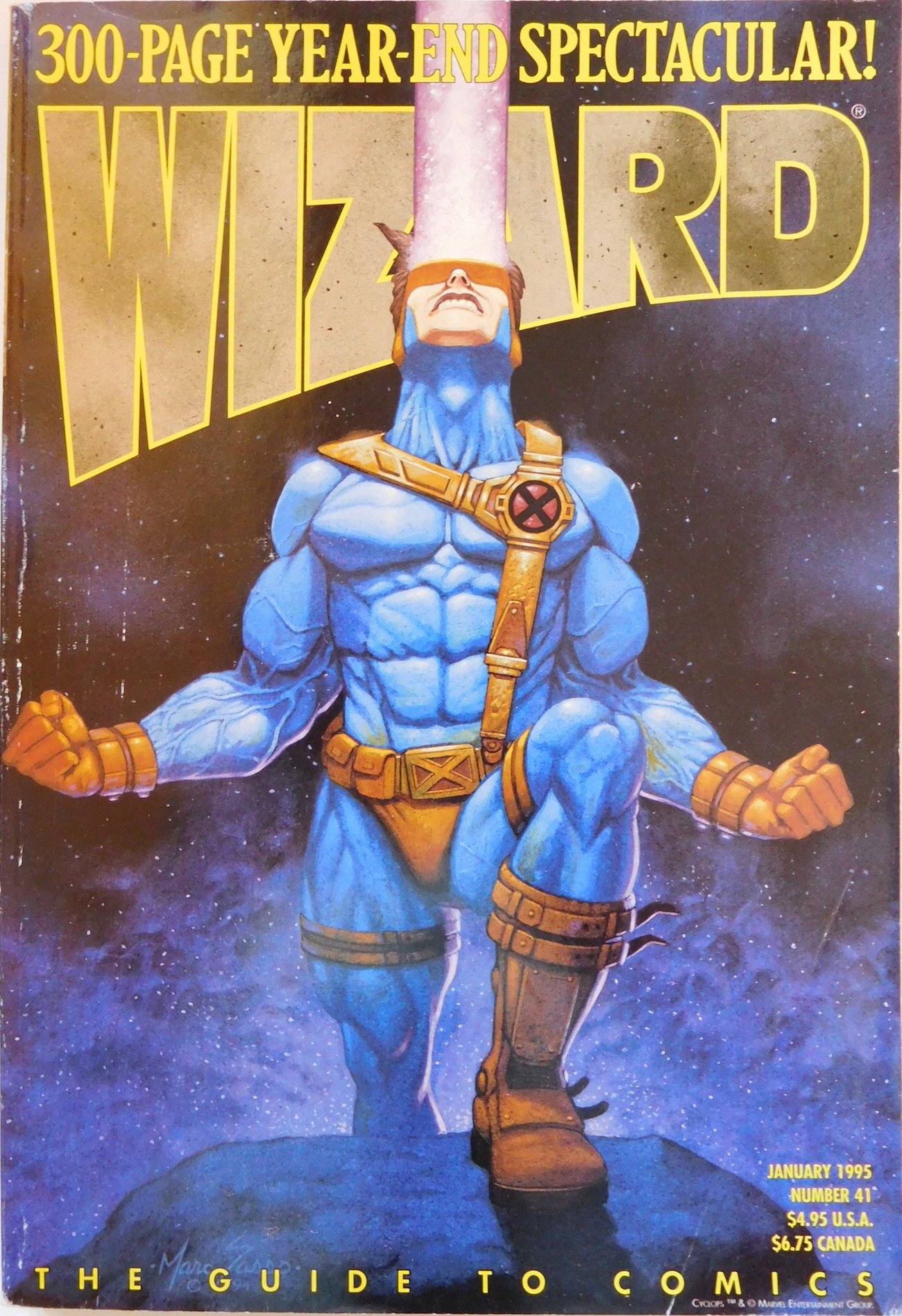 Wizard Magazine 41 The Year Ender January 1995 By Wizard Magazine