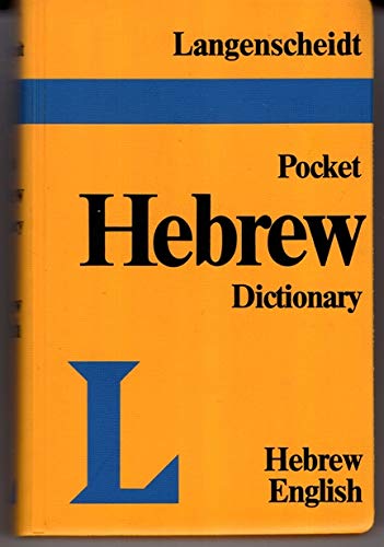 Langenscheidt's pocket Hebrew dictionary to the Ol…