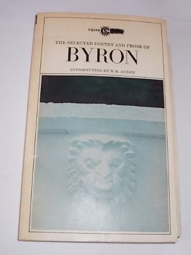 The Selected Poetry and Prose of Byron by Lord Byron | Goodreads