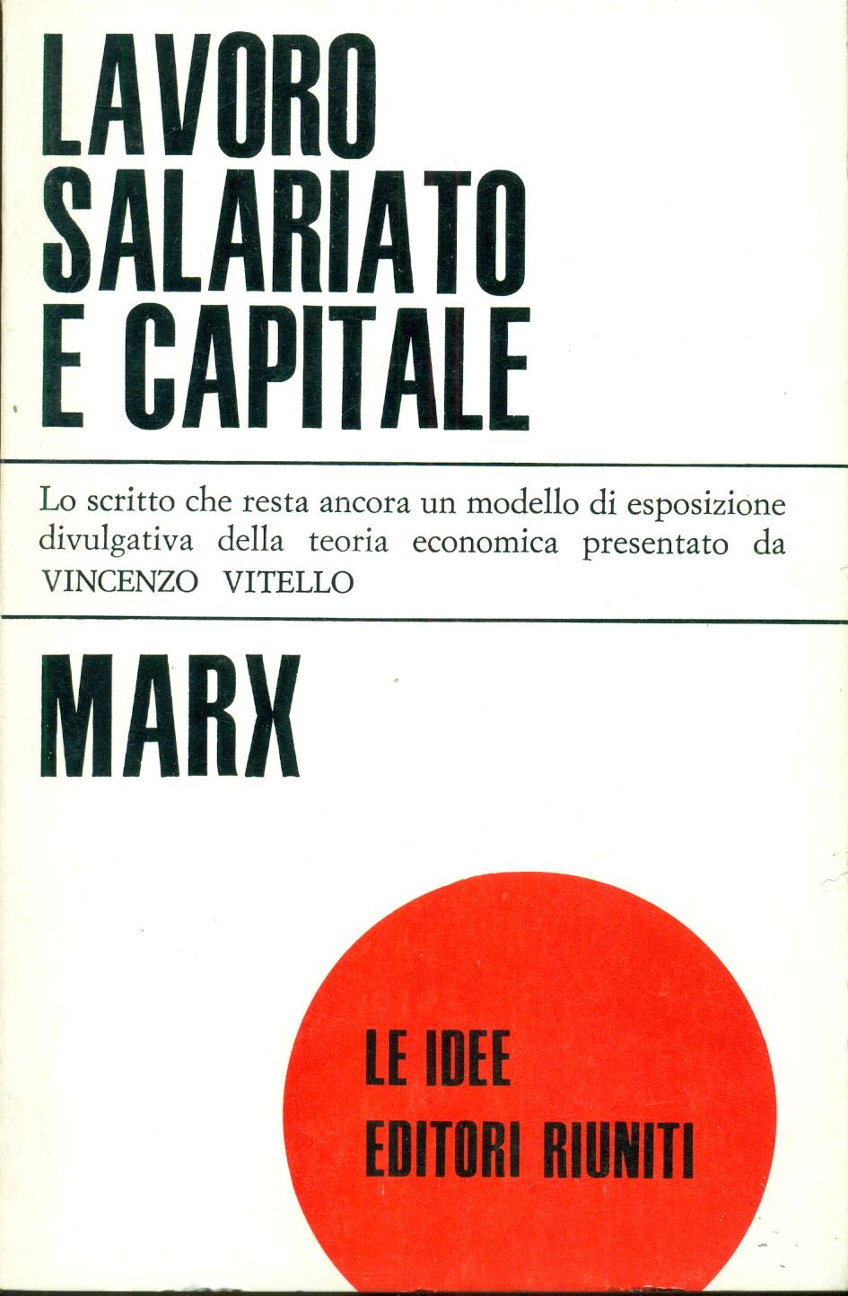 Lavoro salariato e capitale