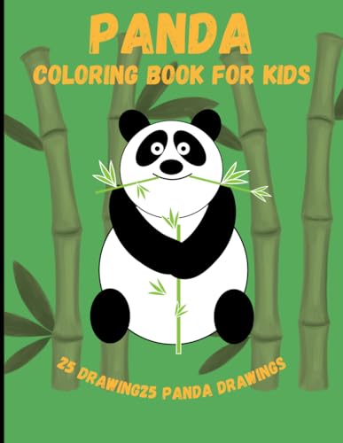 Panda Coloring Book: 25 cute pandas coloring pages by Emily Williams ...