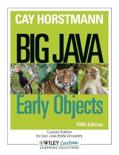 Big Java: Early Objects by Horstmann, Cay S. (2013) Paperback by Cay S ...