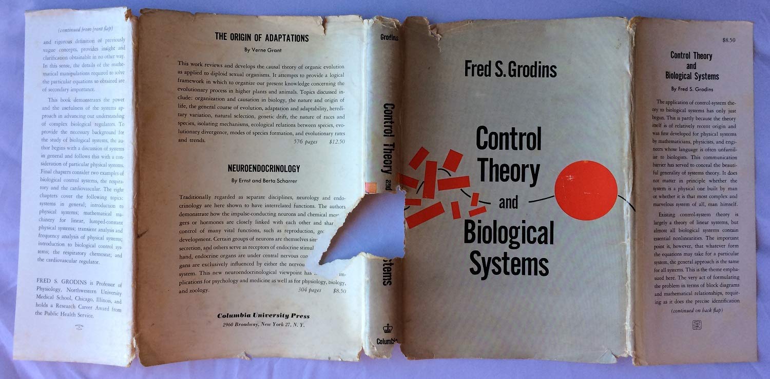 Control Theory and Biological Systems by Fred S. Grodins | Goodreads