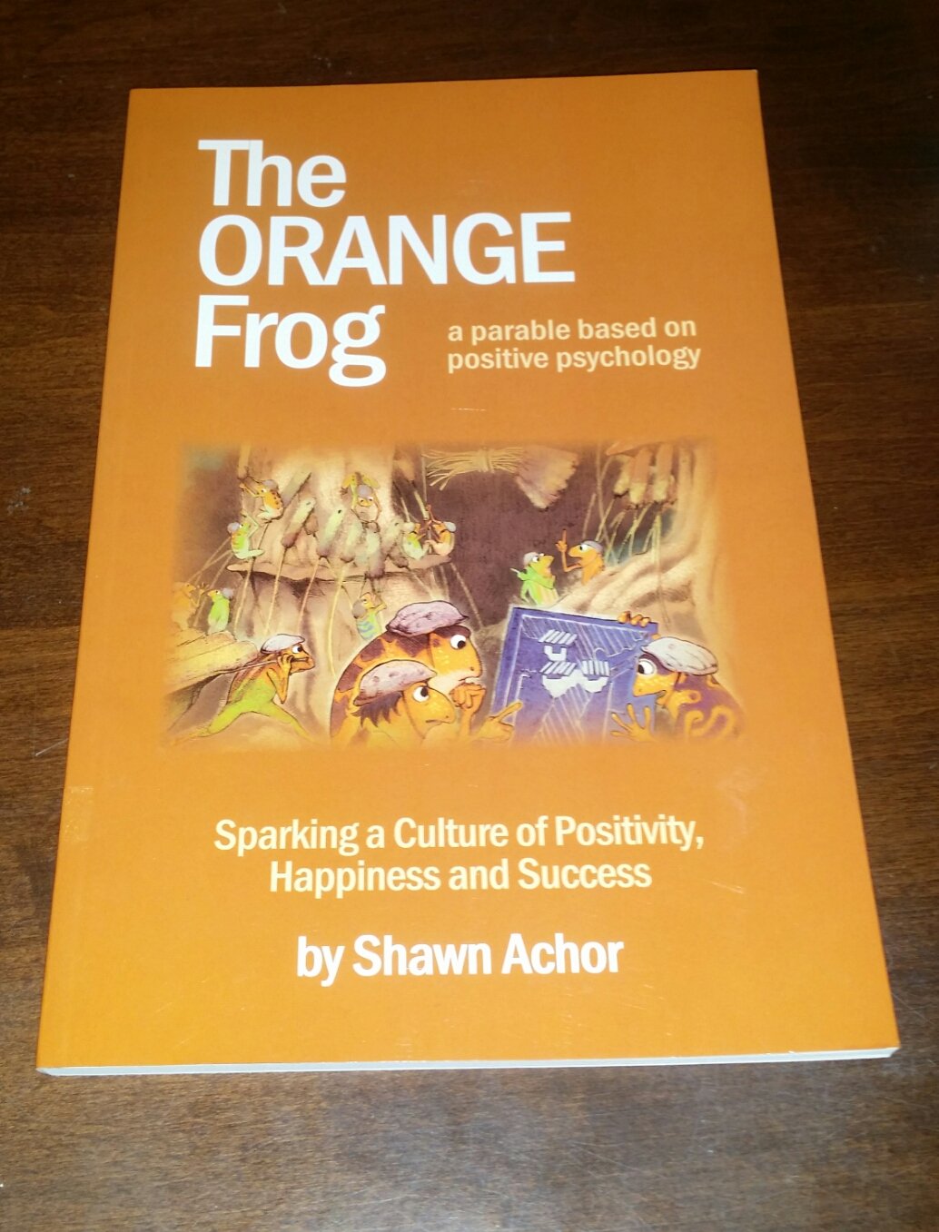 The Orange Frog a parable based on positive psychology by Shawn Achor