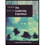 The Leadership Experience : Global Economic Watch Edition by Richard L ...