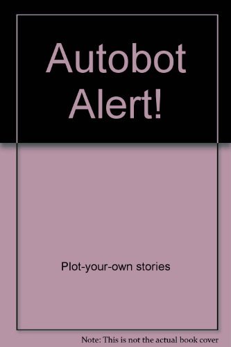 Autobot Alert! book cover
