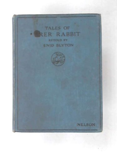 Tales of Brer Rabbit book cover