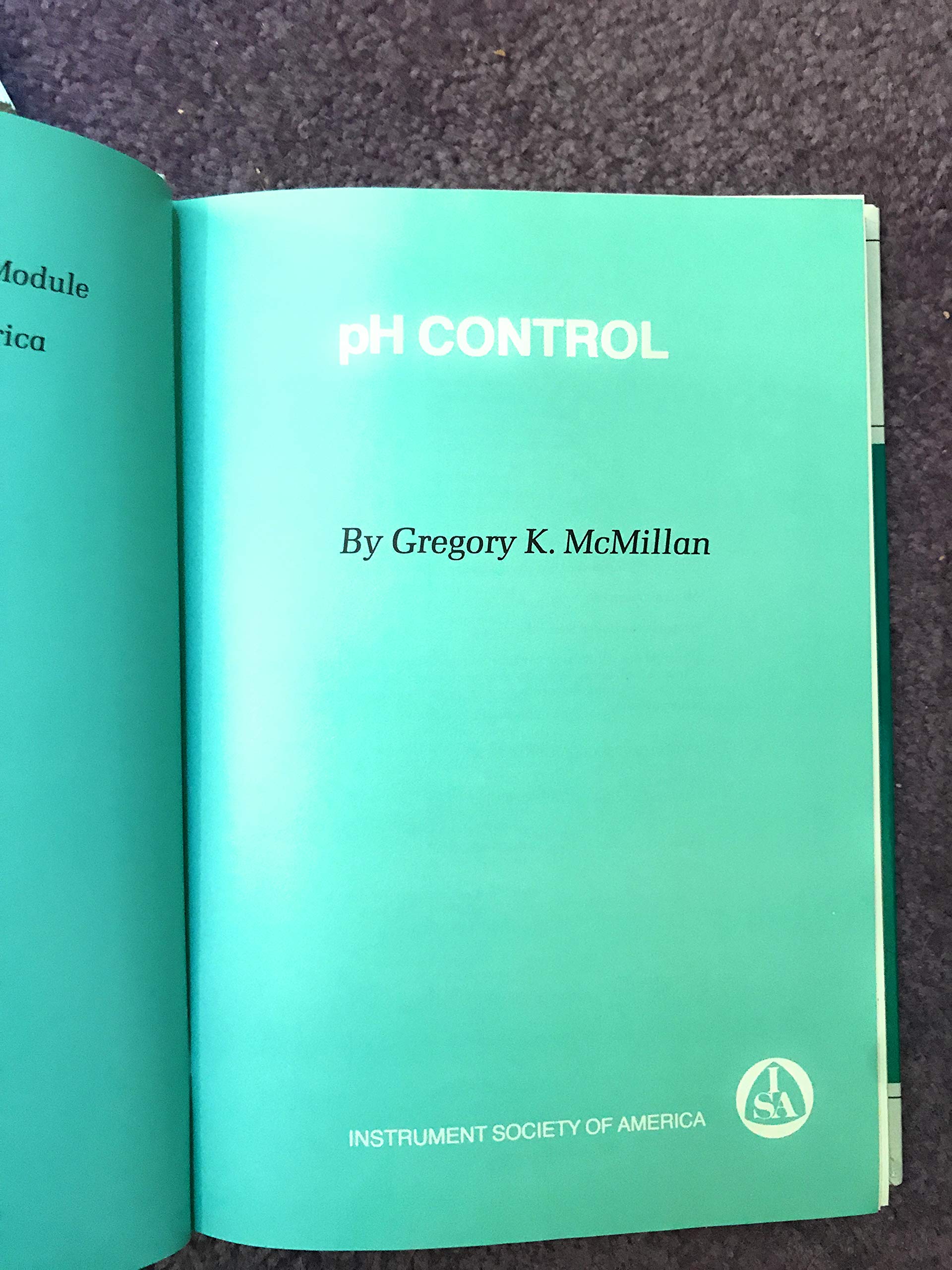 pH Control by Gregory K. McMillan Goodreads