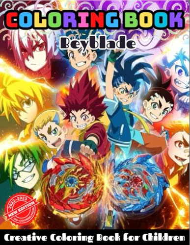 Bey blade Coloring Book: An Adorable Coloring Book For Teens, Boys ...