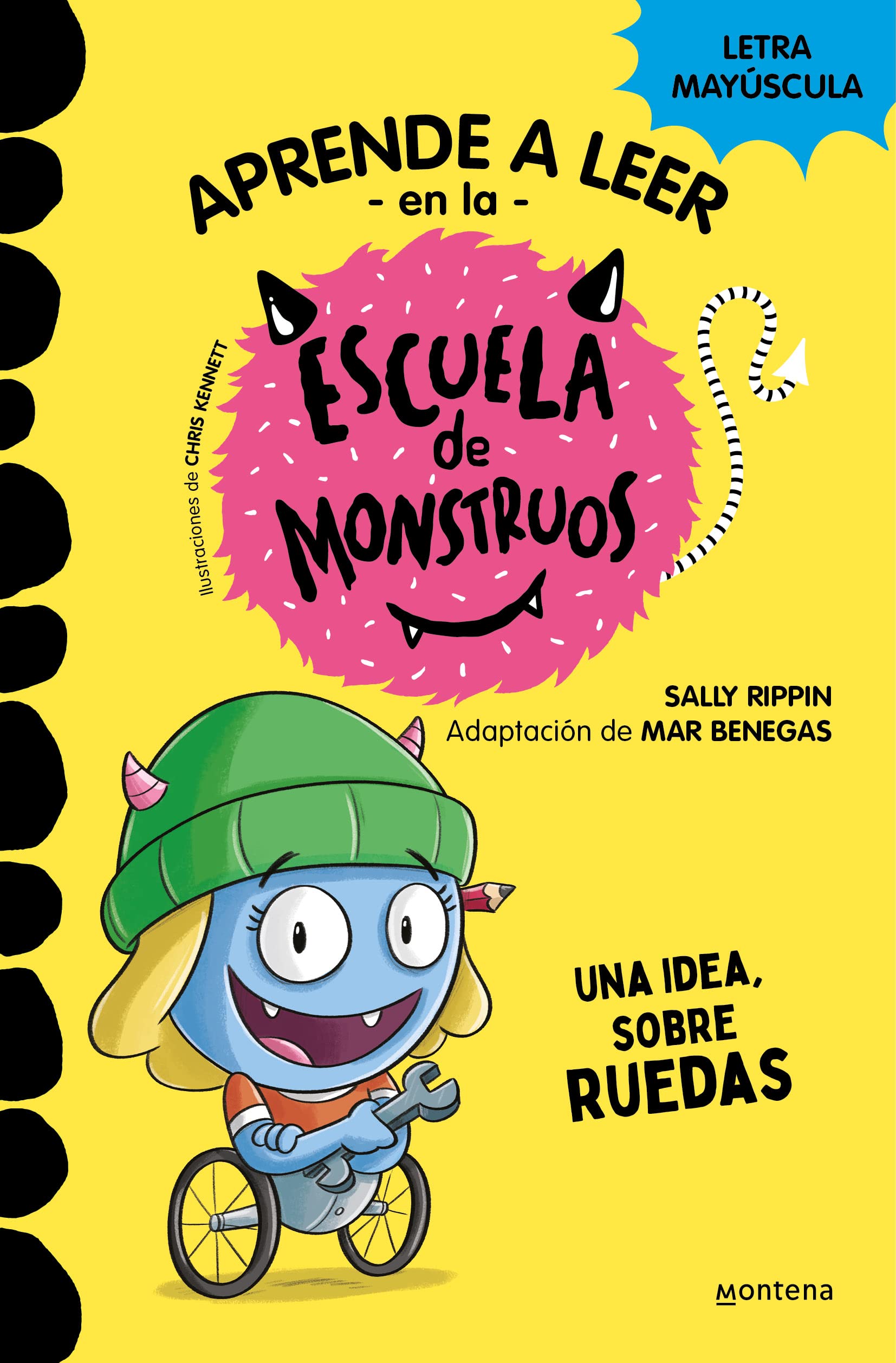 Aprender a leer en la Escuela de Monstruos 12 - Una idea sobre ruedas: En letra MAYÚSCULA