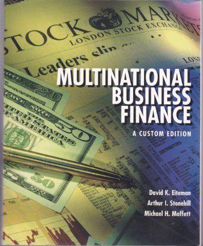 Multinational Business Finance
