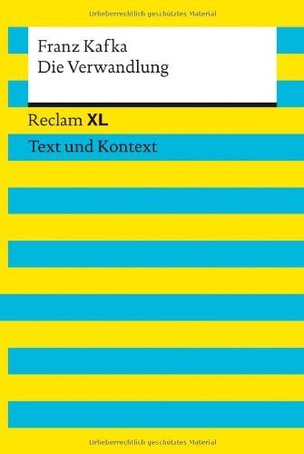 Die Verwandlung: Reclam XL - Text und Kontext von Kellermann, Ralf (2013) Taschenbuch