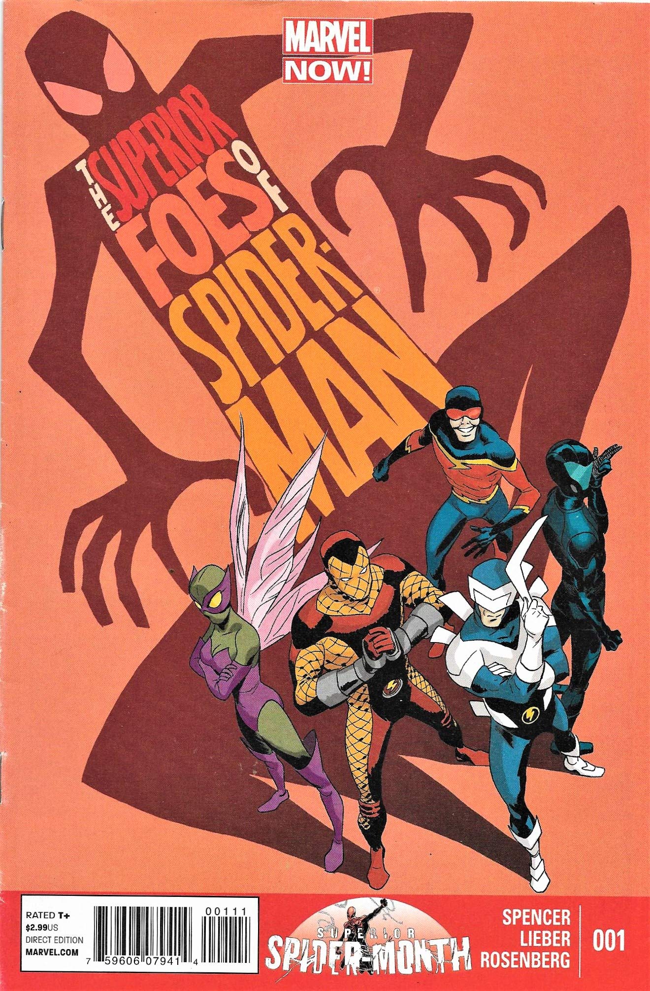 The Superior Foes of Spider Man #1 through #17 book cover