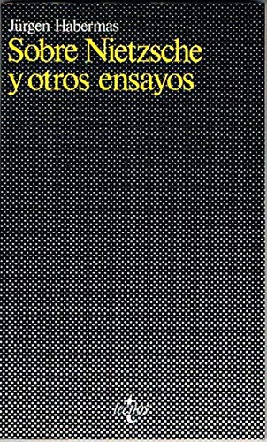 Sobre Nietzsche Y Otros Ensayos book cover