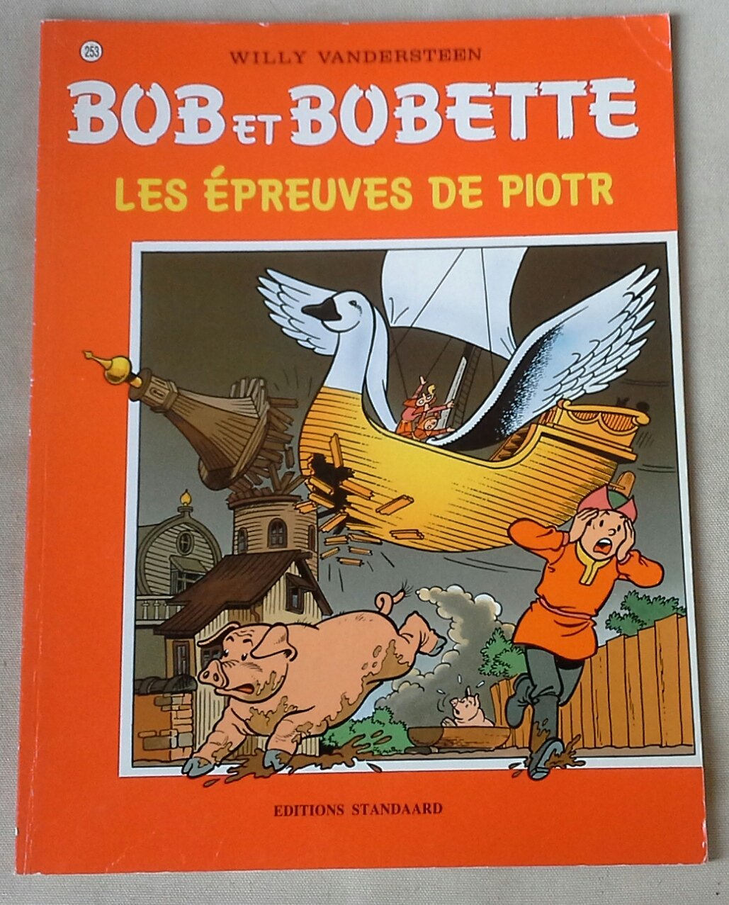LES EPREUVES DE PIOTR - TOME 253 - BOB ET BOBETTE book cover