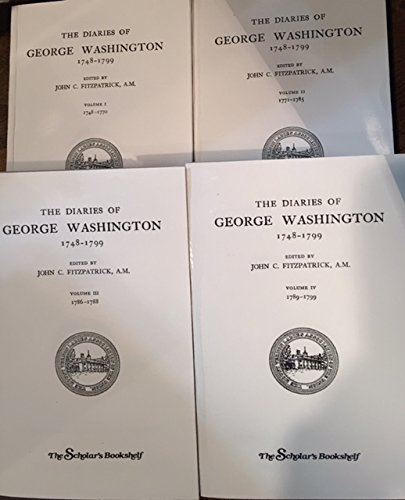 The Diaries of George Washington book cover