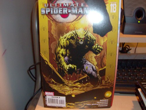 ultimate spiderman 113 book cover