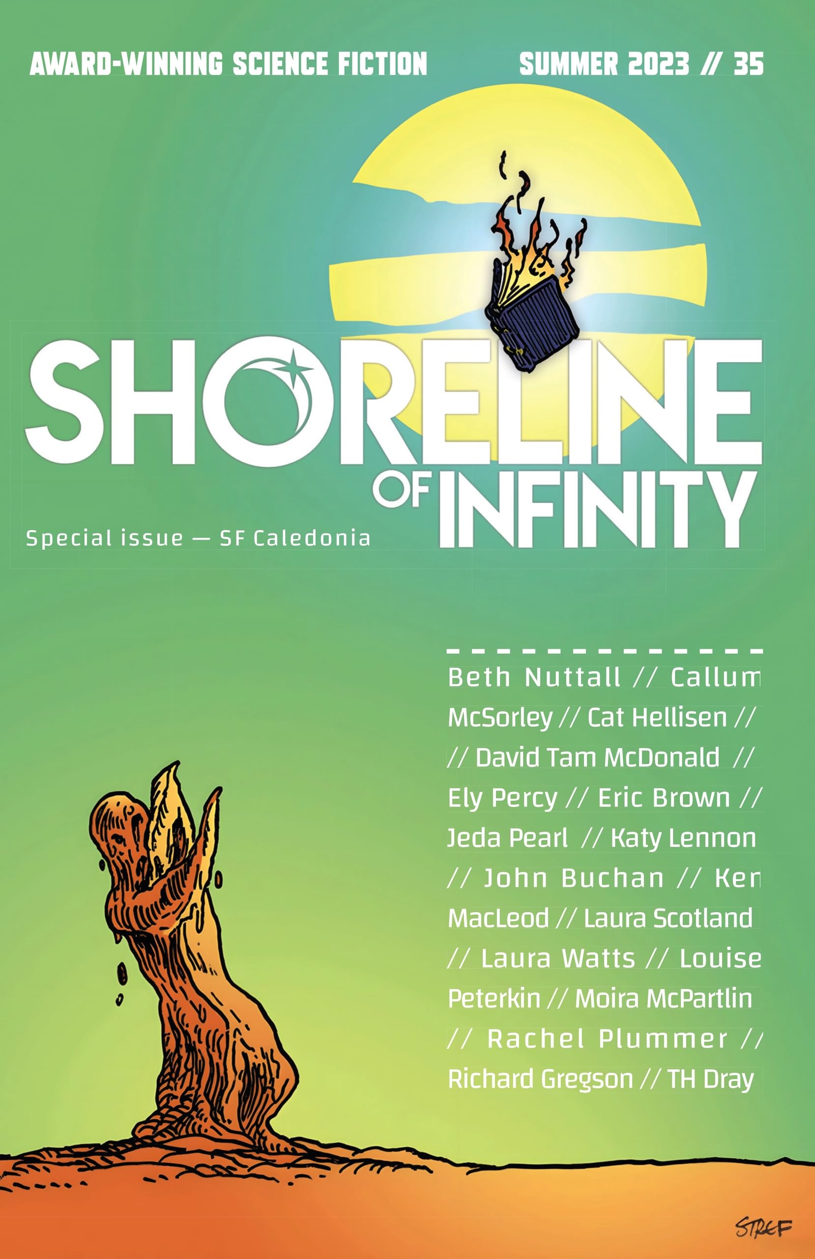 Shoreline of Infinity, Issue 35, Summer 2023 book cover