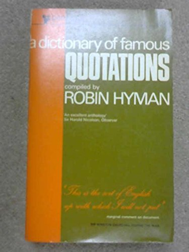 【中古】Ntc&#39;s Dictionary of Quotations(National Textbook LanguageDictionaries)／Robin Hyman／Natl Textbook Co Trade Amazon.co.jp: Ntc's Dictionary of Quotations (National