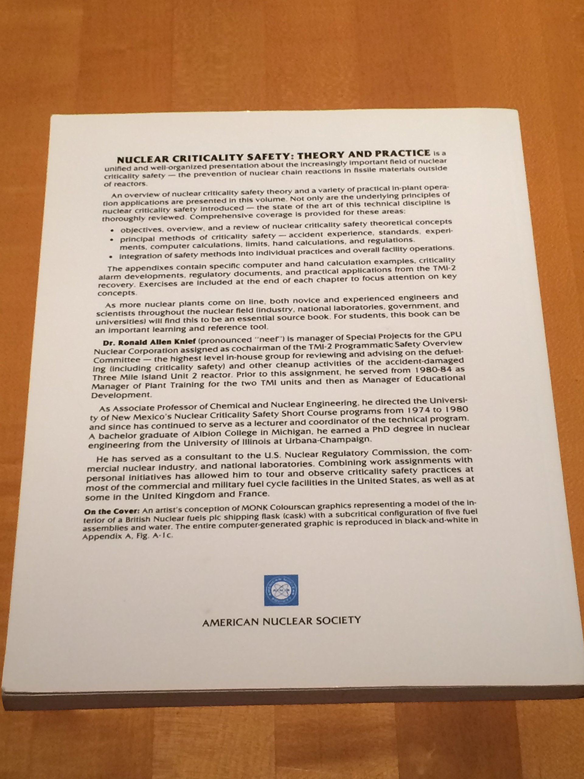 Nuclear Criticality Safety Theory and Practice by Ronald Allen Knief
