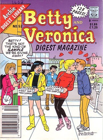 Betty and Veronica Digest Magazine, #52 book cover
