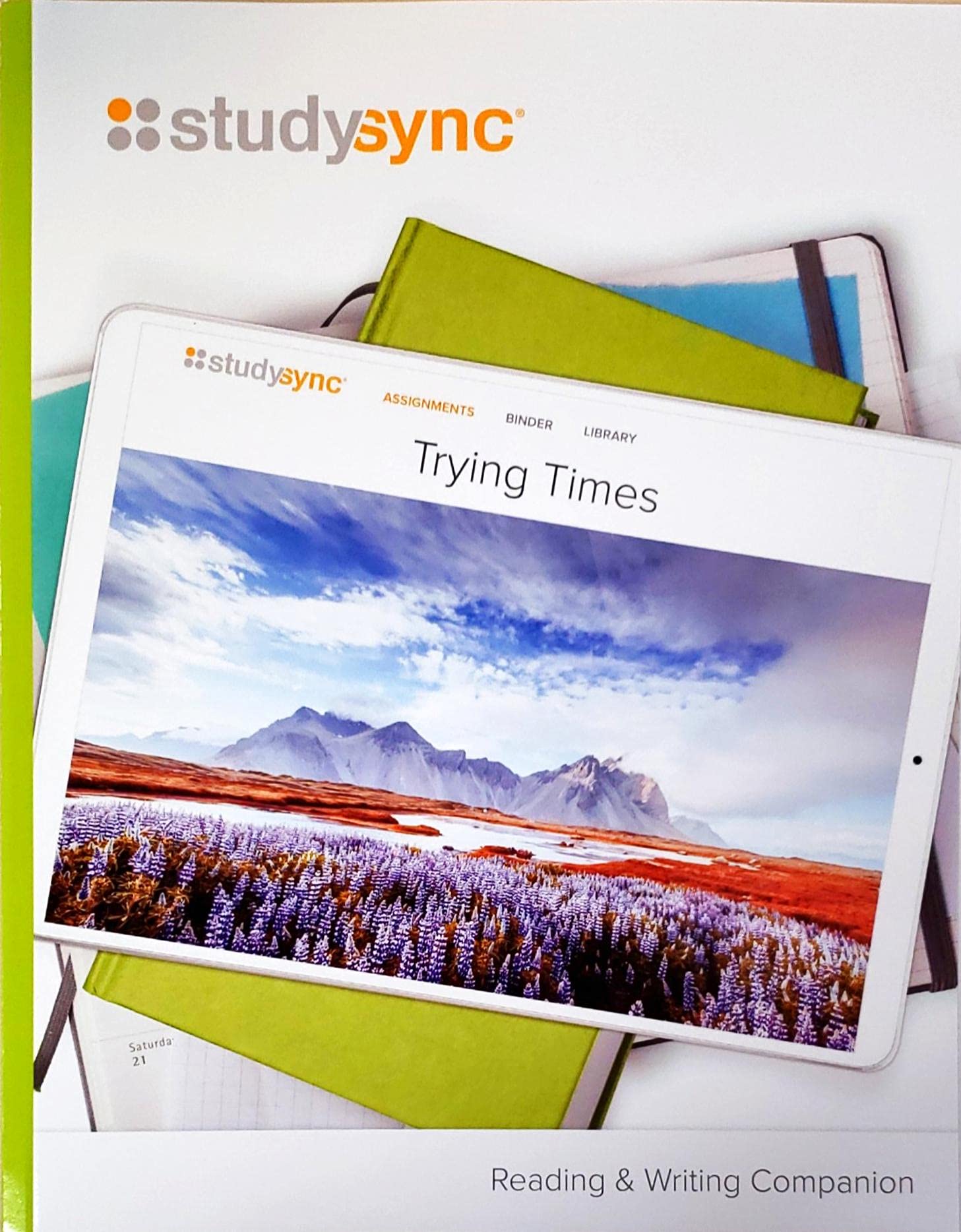 StudySync, Trying Times, Reading & Writing Companion, c.2019