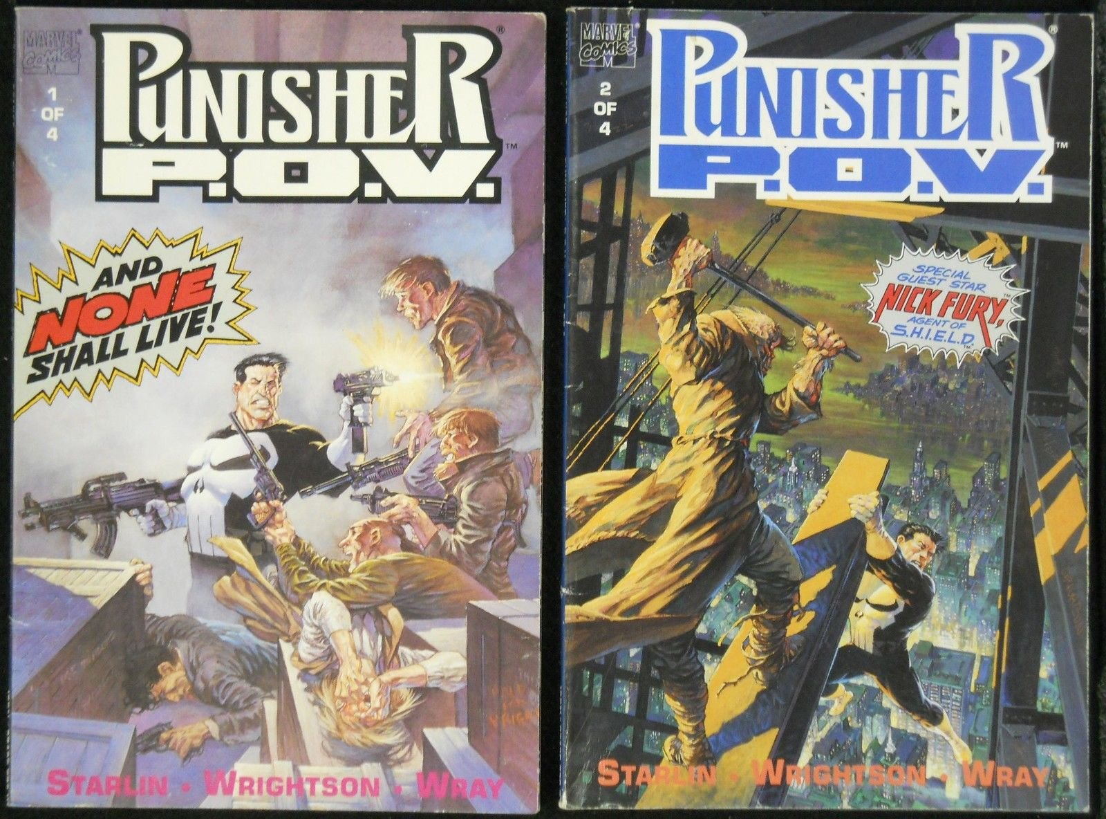 PUNISHER P.O.V #'s 1, 2, 3, 4 COMPLETE SET JIM STARLIN BERNIE WRIGHTSON 1991 by Marvel | Goodreads
