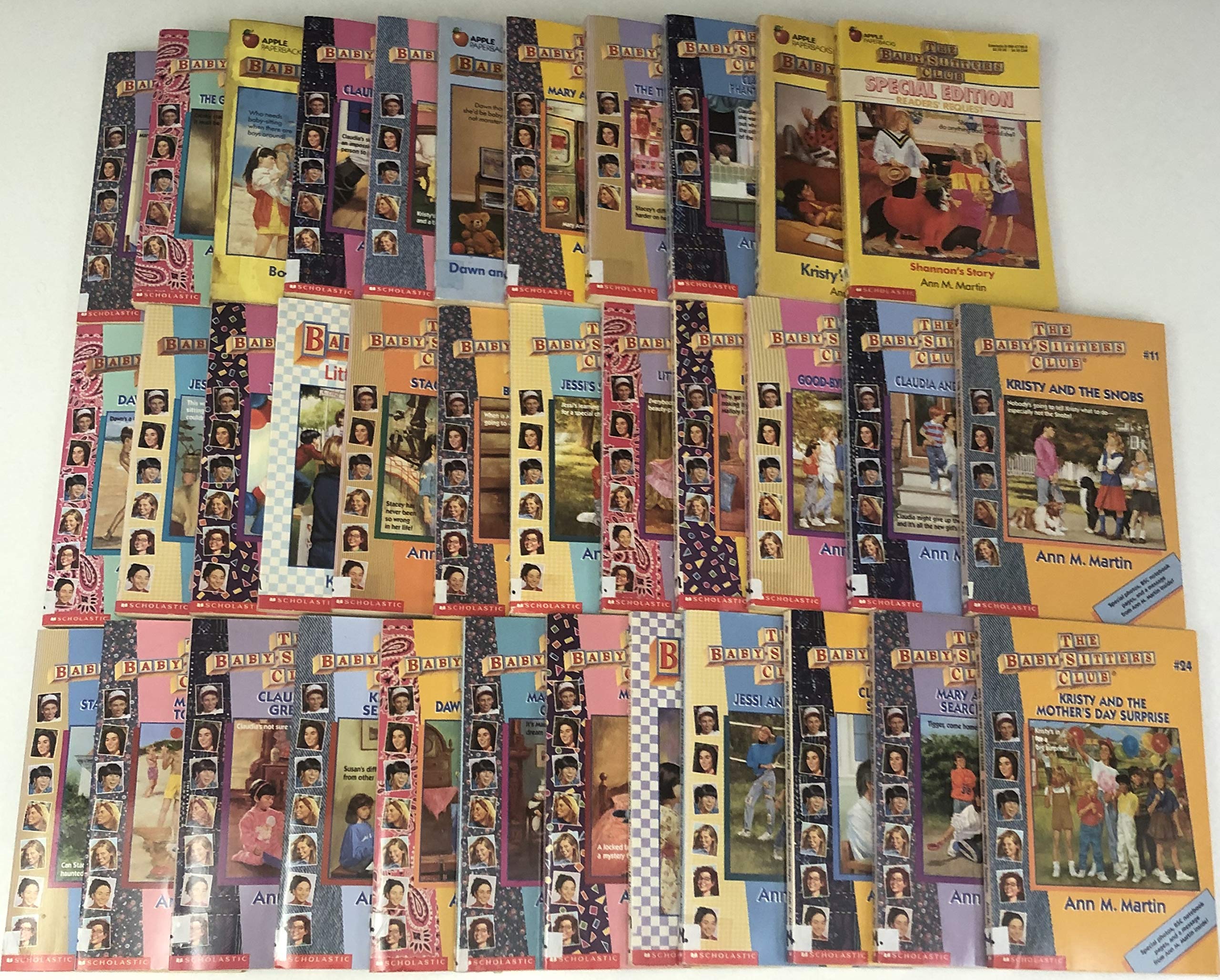 "The Baby Sitters Club" Book Set of Issues 135 PLUS a Special Edition