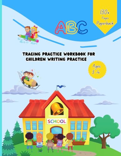 Tracing Practice Workbook for Children: Writing practice for children 3 ...