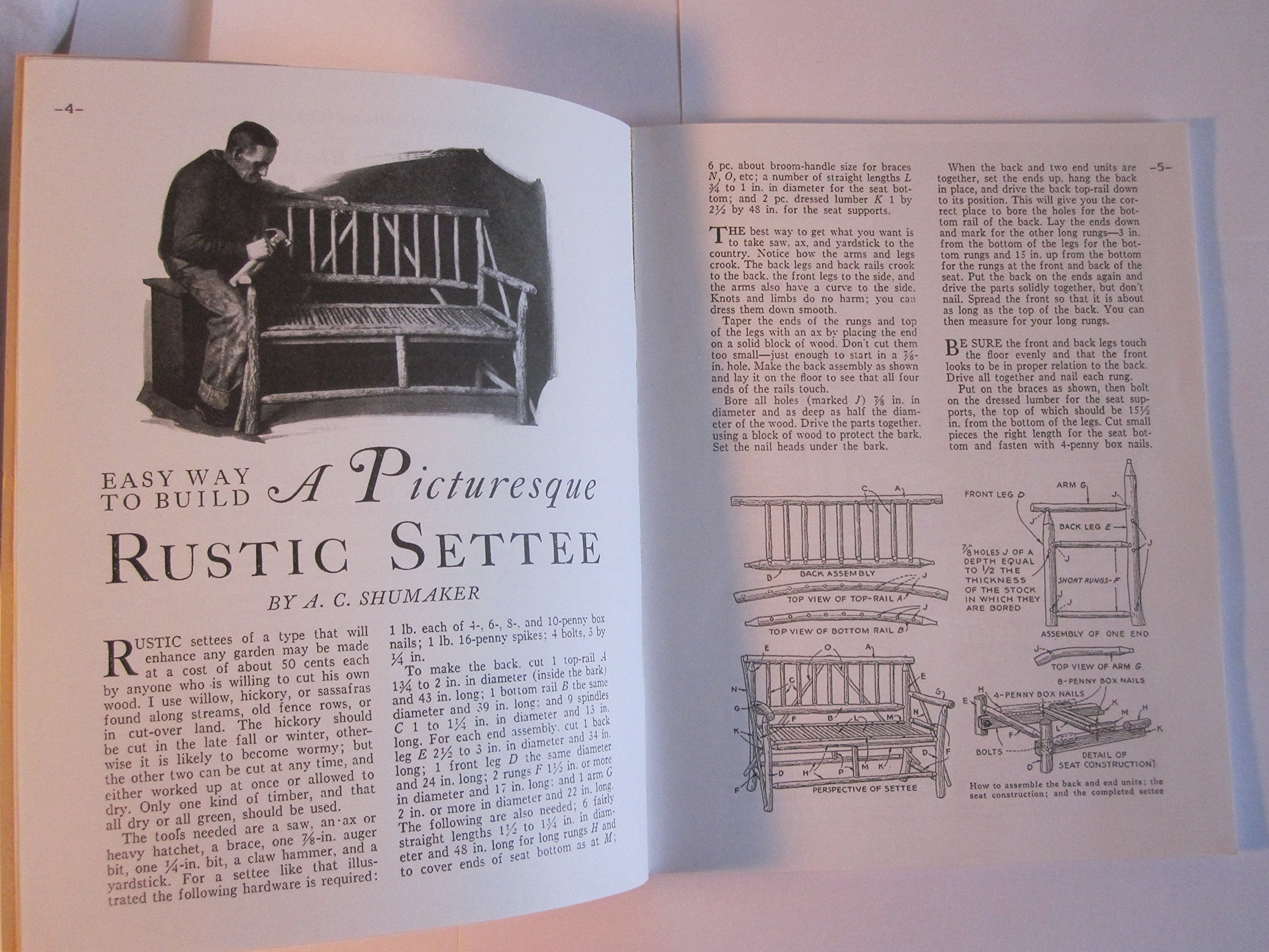 How to Build Rustic Furniture by Ed Smith Goodreads