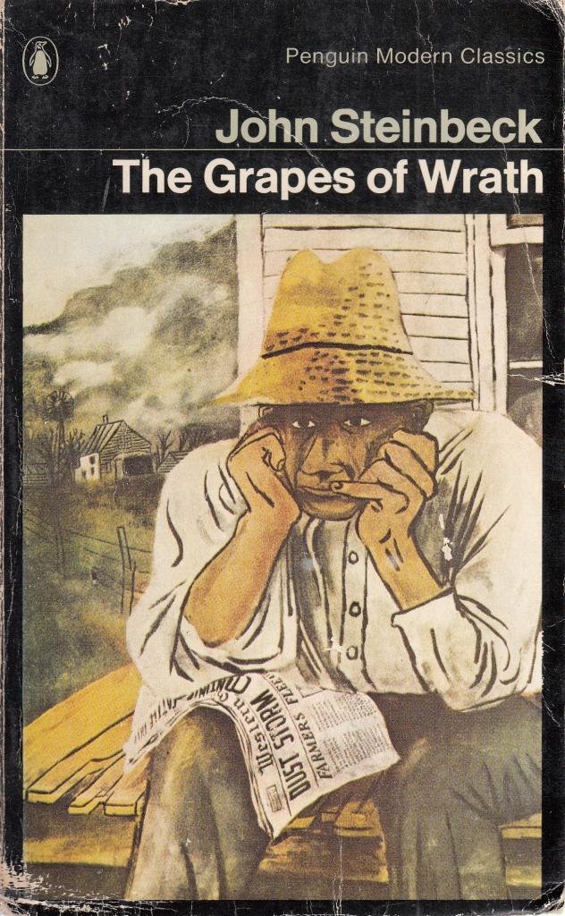 The Grapes of Wrath book cover