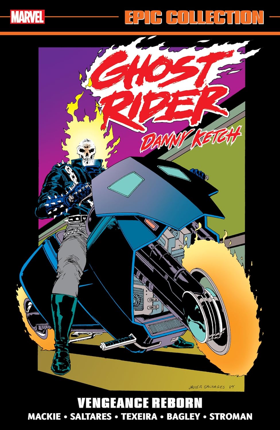 Ghost Rider: Danny Ketch Epic Collection book cover 1