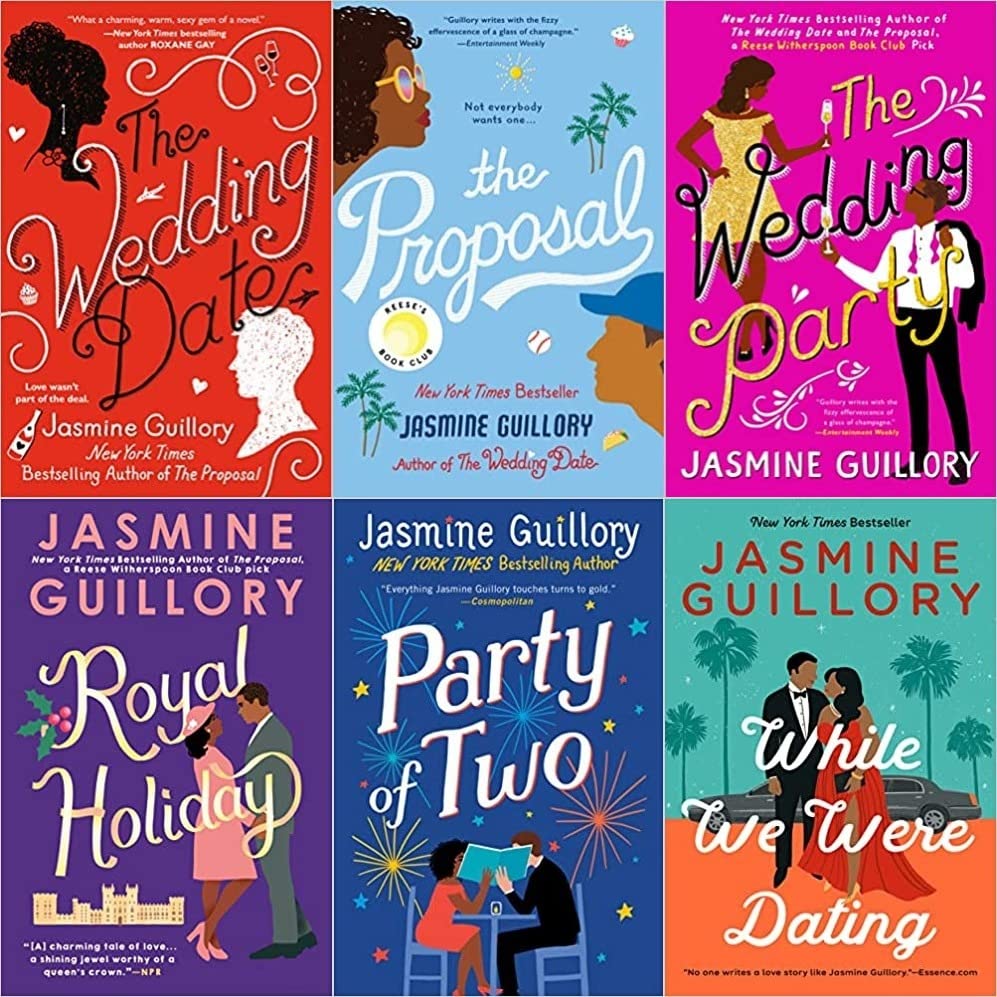 Wedding Date 6 Books Collection Set By Jasmine Guillory book cover