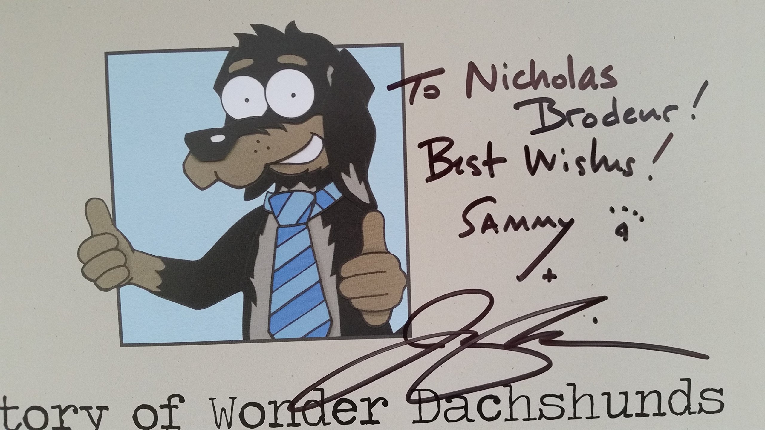 The Adventures of Sammy the wonder Dachshund by Unknown Author | Goodreads