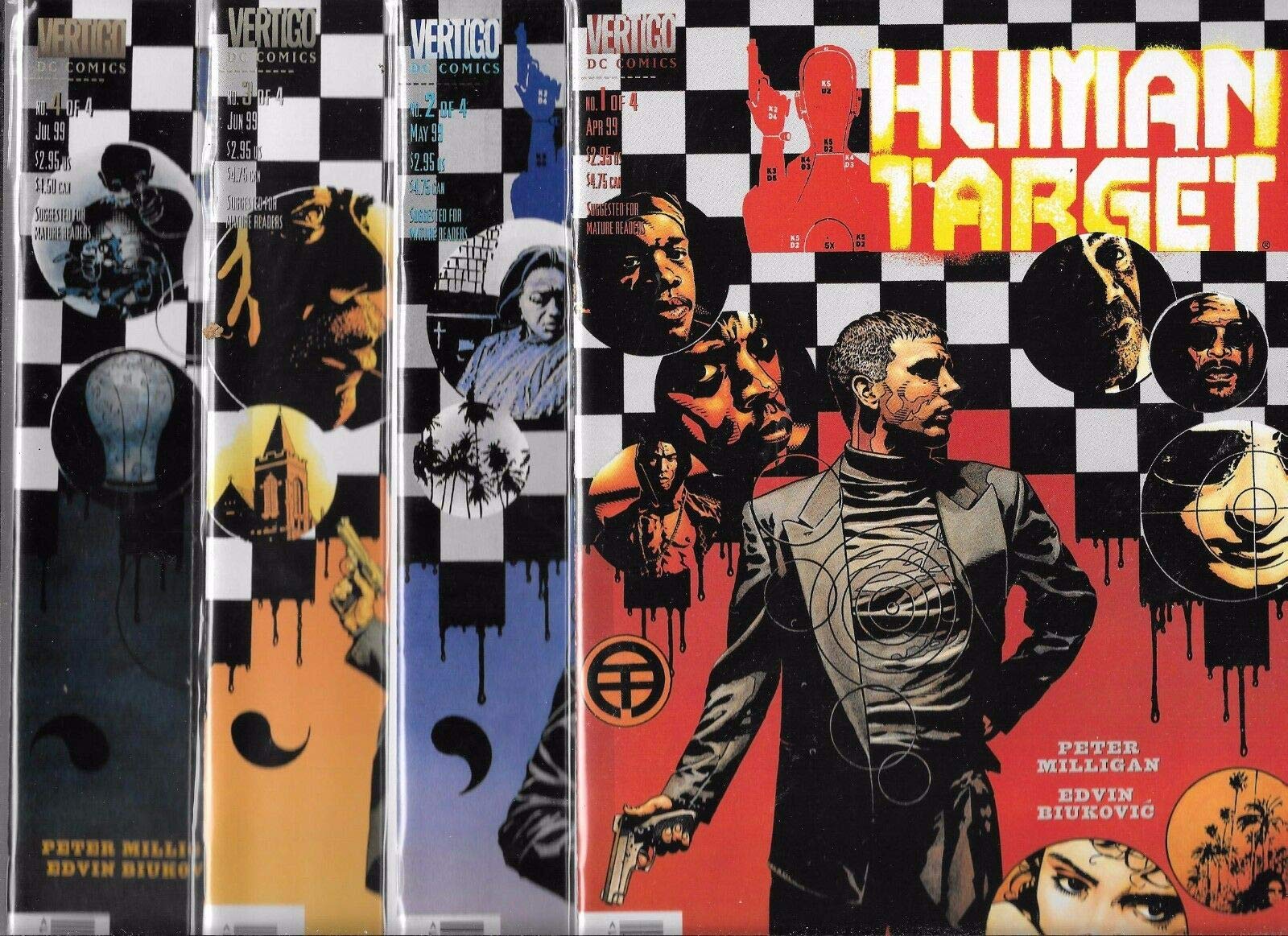 Human Target Attack Human Target #1 2 3 4 complete series by Peter Milligan | Goodreads