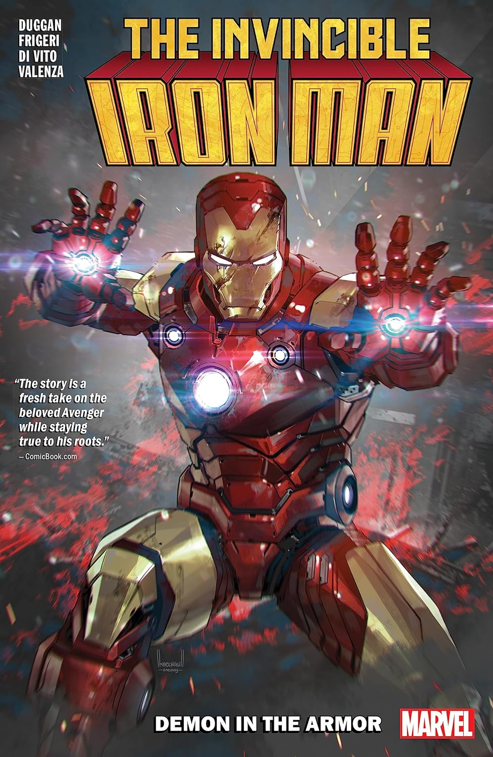 The Invincible Iron Man, Vol. 1 book cover