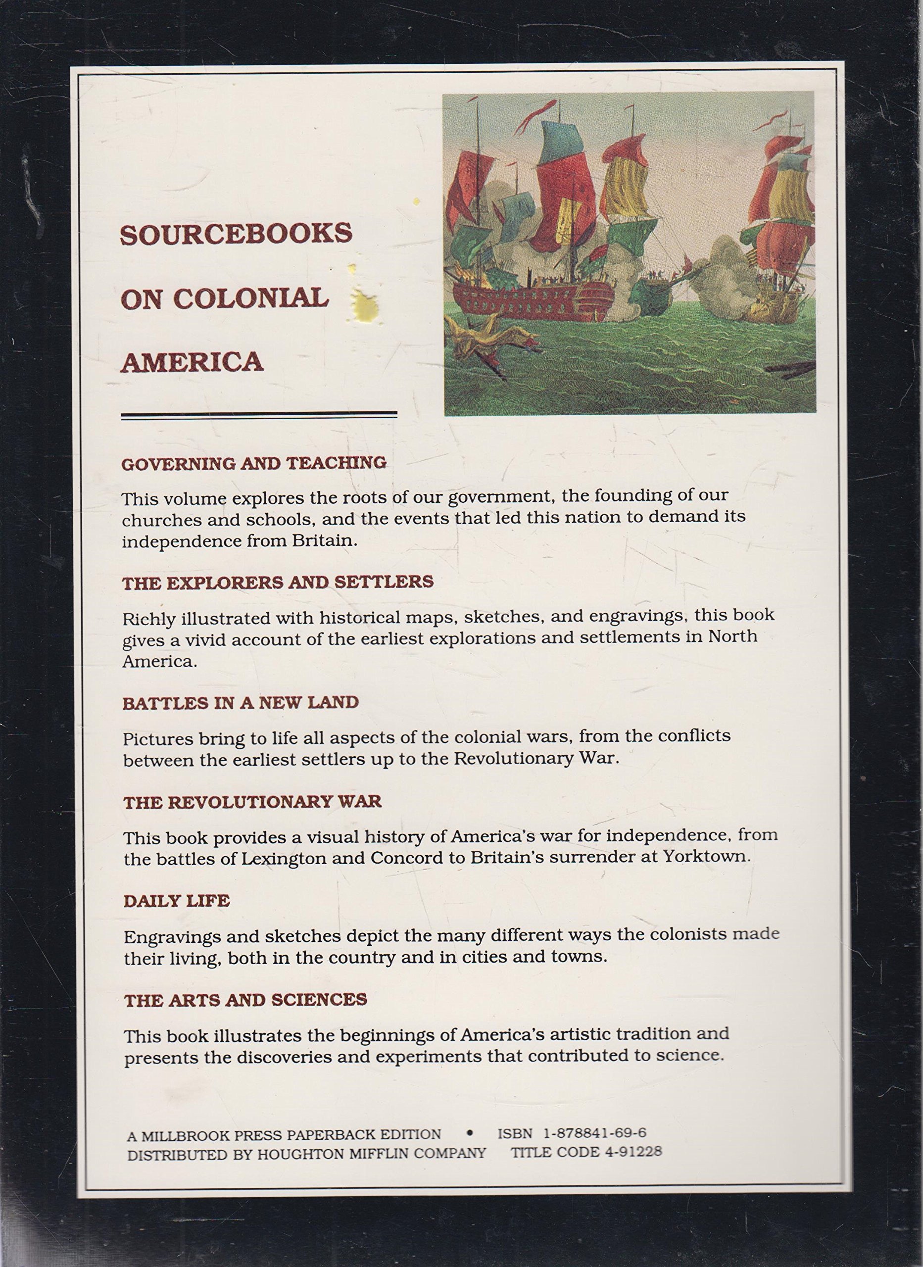 Revolutionary War: A Sourcebook on Colonial America by Editor Carter ...
