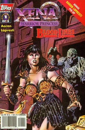 Xena Warrior Princess #1 of 2 Bloodlines book cover