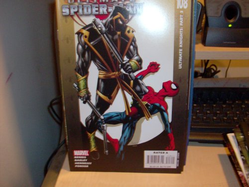 ultimate spiderman 108 book cover