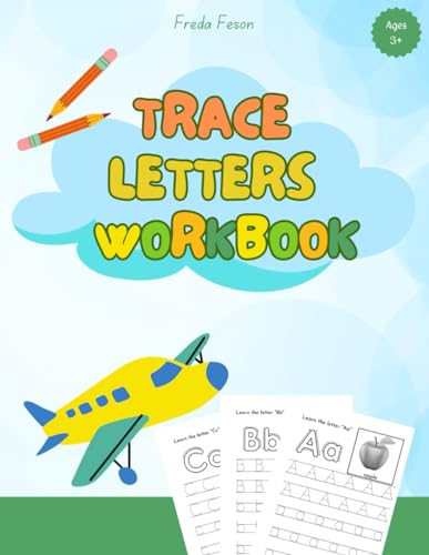 Trace Letters Workbook: Workbook for Childrens with Tracing Lines