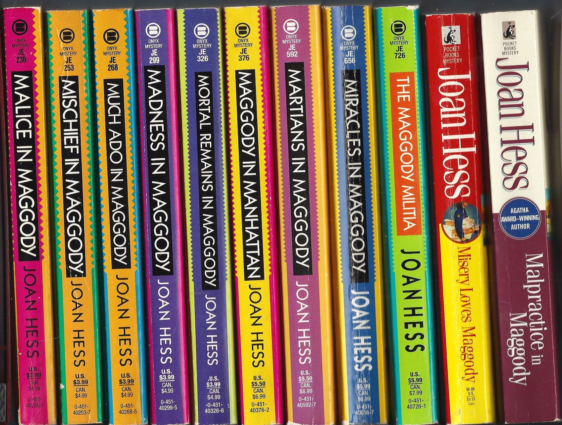 Maggody set of 10 book cover